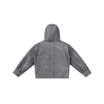 Waxed Denim Workwear Jacket
