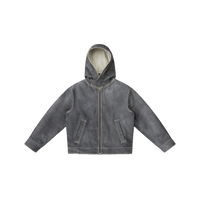 Waxed Denim Workwear Jacket